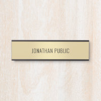 Modern Simple Template Faux Gold Home