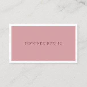Modern Simple Template Professional Trend Colours Business Card