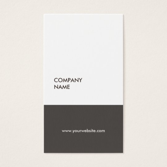 Modern Simple Texture Grey Consultant Business Card