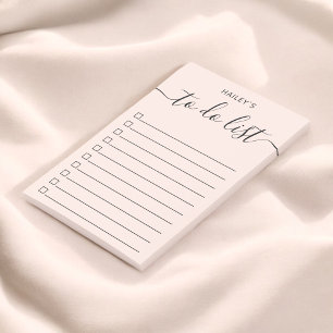 Modern Simple To Do List   Blush Pink Post-it Notes
