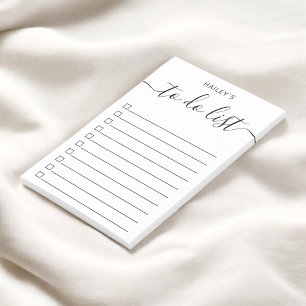 Modern Simple To Do List   White Post-it Notes