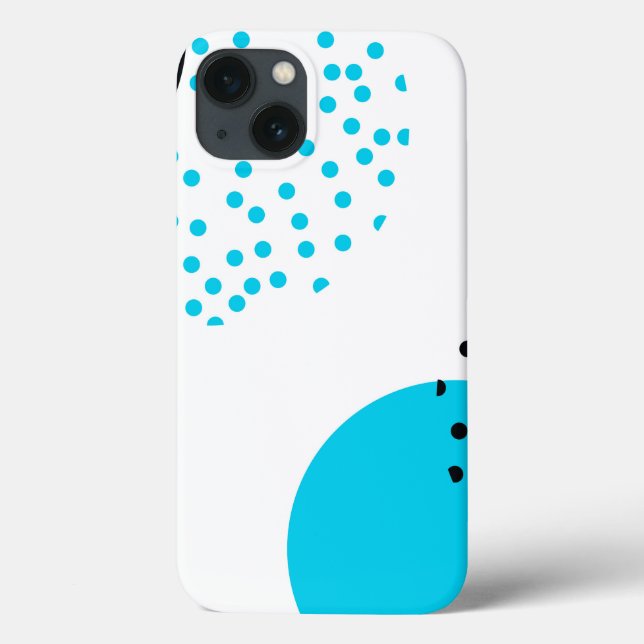 Modern, simple, trendy, urban circle graphic Case-Mate iPhone case (Back)