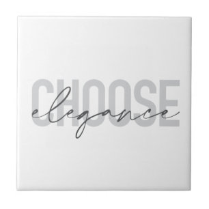 Modern, simple, urban, cool design Choose Elegance Tile
