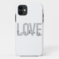 Modern, simple, urban, cool design Love Turkey