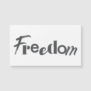 Modern, simple, urban, cool design of Freedom