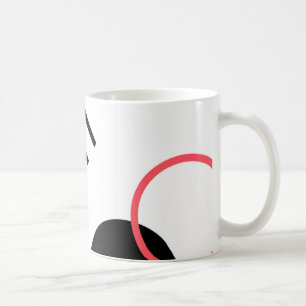 Modern, simple, urban, trendy geometric design coffee mug