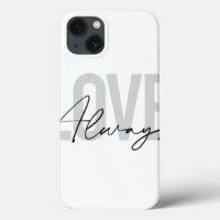 Modern, simple, urban typography "Love Always"