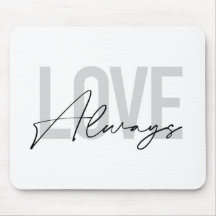 Modern, simple, urban typography "Love Always"