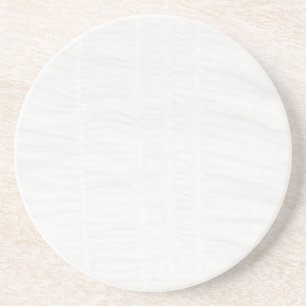 Modern Simple White Marble Rustic Paper Coaster
