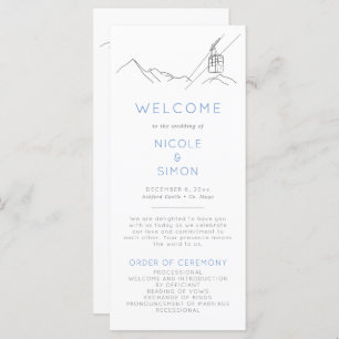 Modern Ski Resort Charming Wintery Mountain Peaks Programme