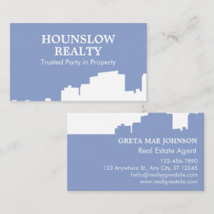 Modern Skyline  Business Card
