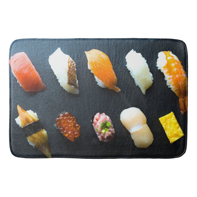 Modern Slate Bath Mat – SUSHIMI Collection (Front)