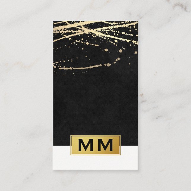 Modern Sleek [ Executive ] Business Card (Front)