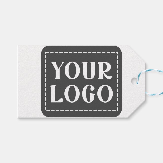 Modern, Sleek, Sophisticated & Customisable Gift Tags (Front (Horizontal))