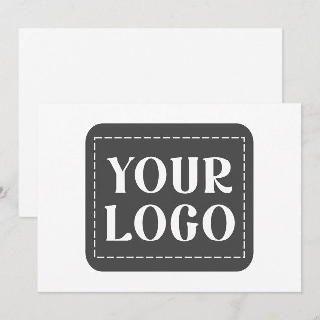 Modern, Sleek, Sophisticated & Customisable Holiday Card (Front/Back)