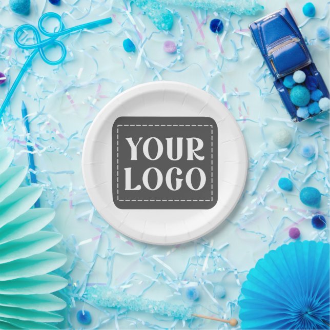 Modern, Sleek, Sophisticated & Customisable Paper Plate (Party)