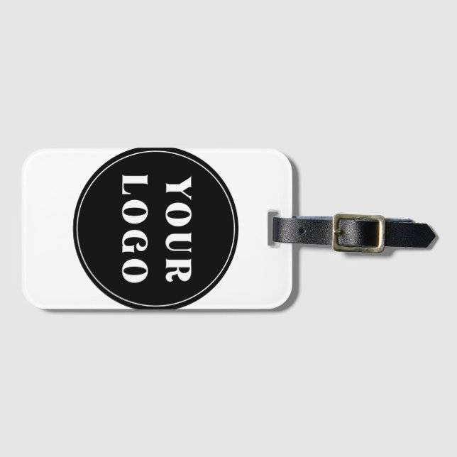 Modern, Sleek, stylish, & Customisable Luggage Tag (Front Horizontal)