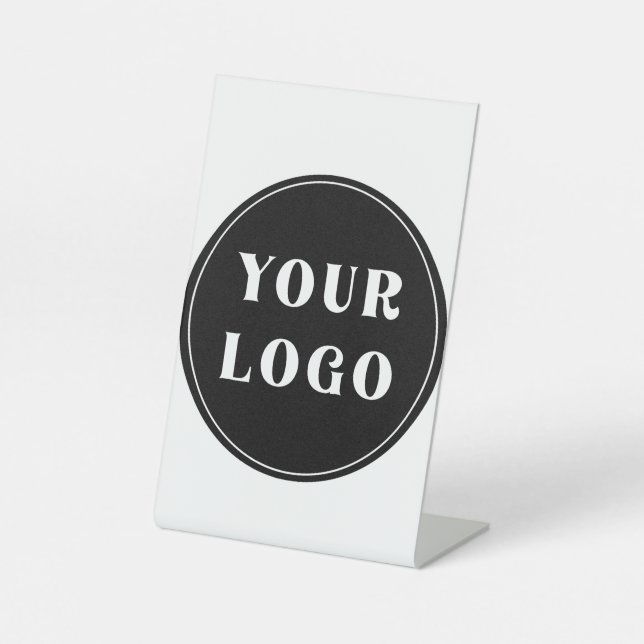 Modern, Sleek, stylish, & Customisable Pedestal Sign (Front)