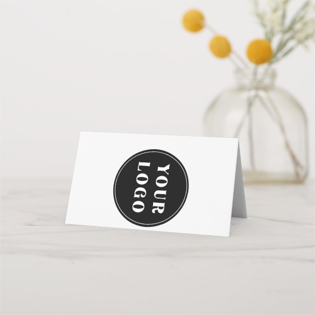 Modern, Sleek, stylish, & Customisable Place Card (Front)