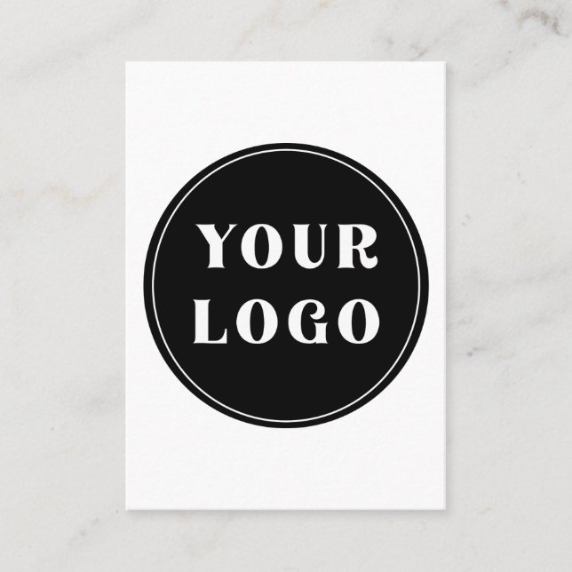 Modern, Sleek, stylish, & Customisable Place Card (Front)