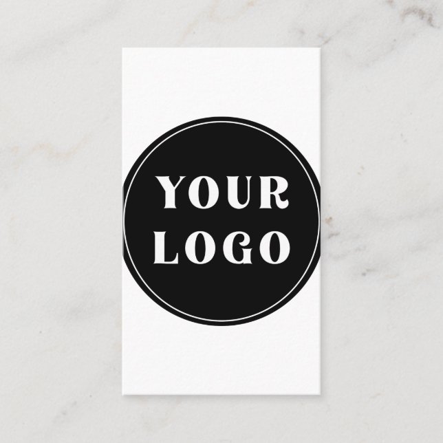 Modern, Sleek, stylish, & Customisable Place Card (Front)