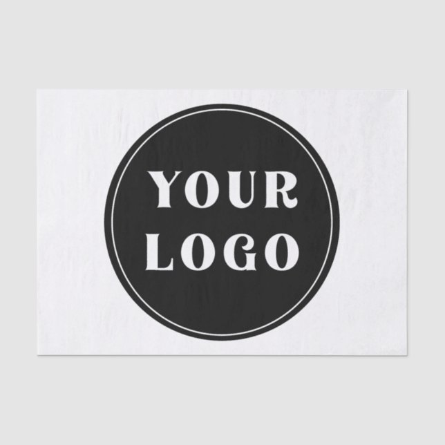 Modern, Sleek, stylish, & Customisable Tissue Paper (Front)