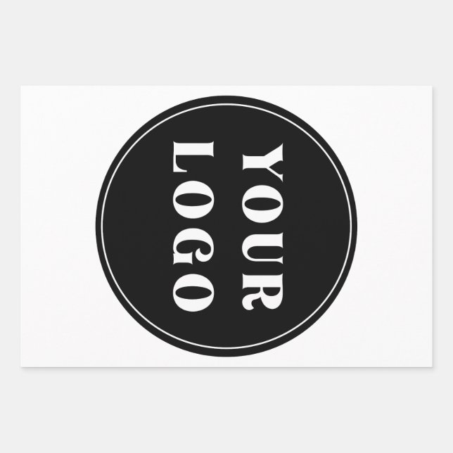 Modern, Sleek, stylish, & Customisable Wrapping Paper Sheet (Front)