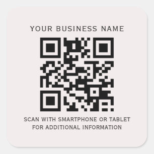 Modern Small Business Sticker packed with care