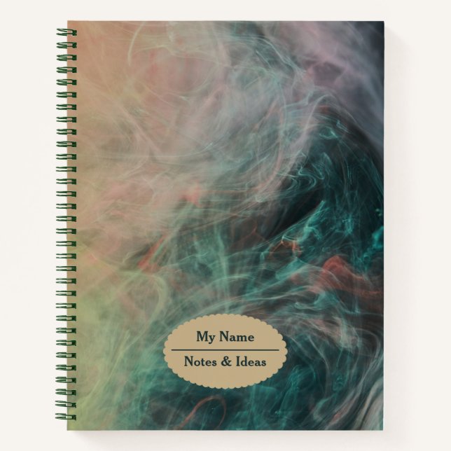 Modern smoke colour Notebook (Front)