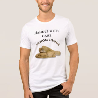 Modern Snake Graphic Shorts - "Venom Inside" Stree Tri-Blend Shirt