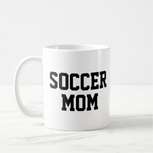 Modern Soccer mum Trendy Football Coach Mug
