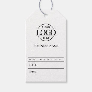 Modern Social Media Business Logo Price Hang Tag