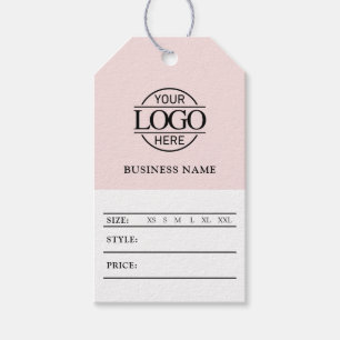Modern Social Media Business Logo Price Hang Tag