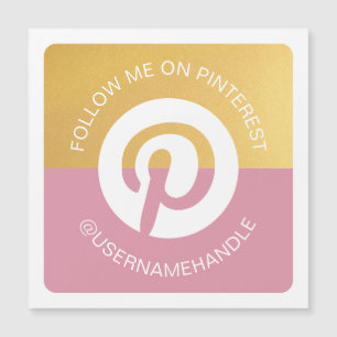 Modern Social Media Pinterest Follow Me