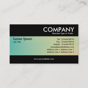 Modern - Soft Gradients Business Card