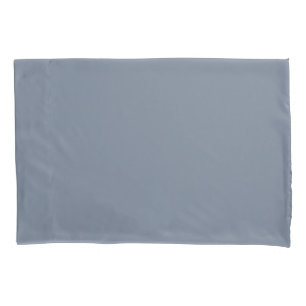 Modern Solid Dusty Blue Pillowcase
