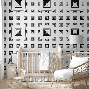 Modern solid geometric shapes pattern 25 wallpaper