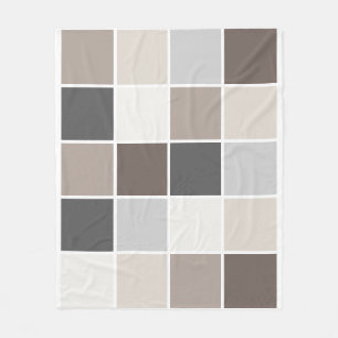 Modern Sophisticated Design Harmonic Colours Fleece Blanket