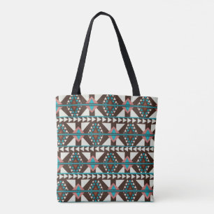 Modern Southwest Diamonds Style Tote Bag