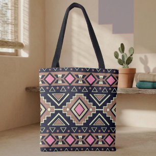 Modern Southwest Diamonds Style Tote Bag