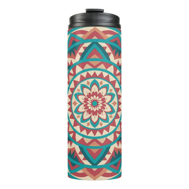 Modern Southwest Mandala Thermal Tumbler (Front)