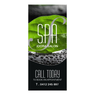 Modern Spa Rack Card