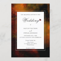 Modern Space Science Fiction Wedding