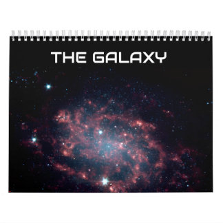 Modern Space THE GALAXY Calendar