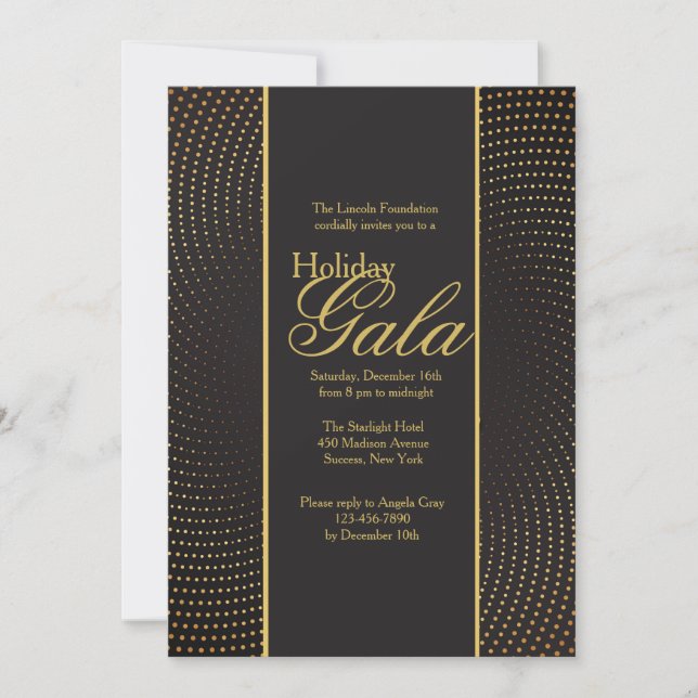 Modern Sparkle Invitation (Front)