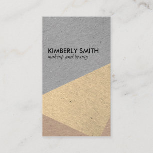 Modern Speckled Colour Blocks Business Card