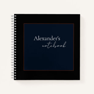 Modern Spiral Notebook