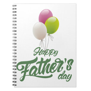 Modern Spiral Notebook with Black and White Photos