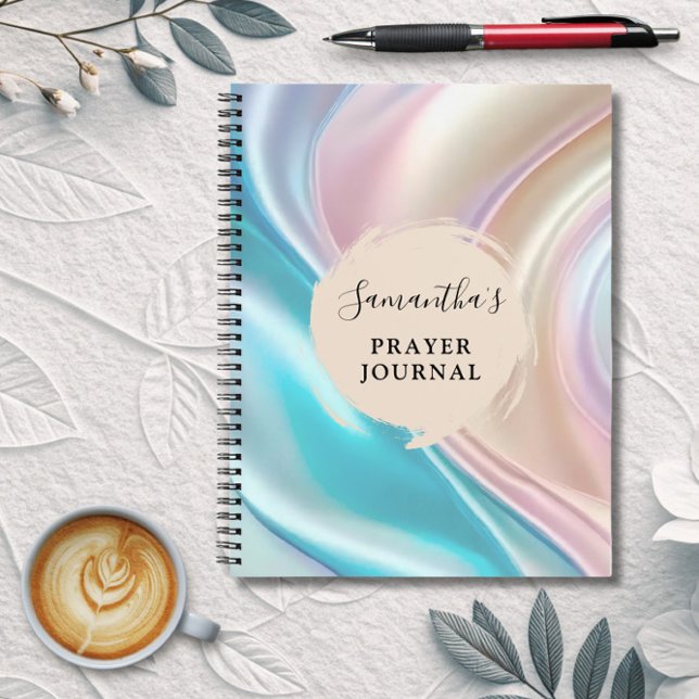 Modern Spiral Prayer Journal Notebook (Creator Uploaded)