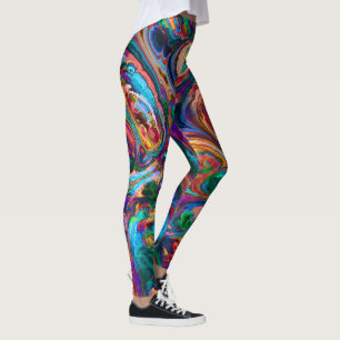 Modern Splash of Paints Leggings